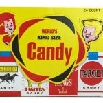 World's King Size Candy Cigarettes 24 Count PRICE:  $1.09 PER BOX