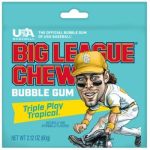 Big League Chew 2.12 oz Tropical Flavor Special Edition