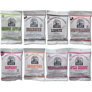 Claeys Hard Candies 6 oz Variety Pack 8 Flavors