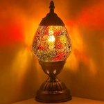 Mosaic Table Lamps with Cosmic Golden colors $39.99