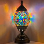 Sunlight Flower Turkish Mosaic Lamp $39.99